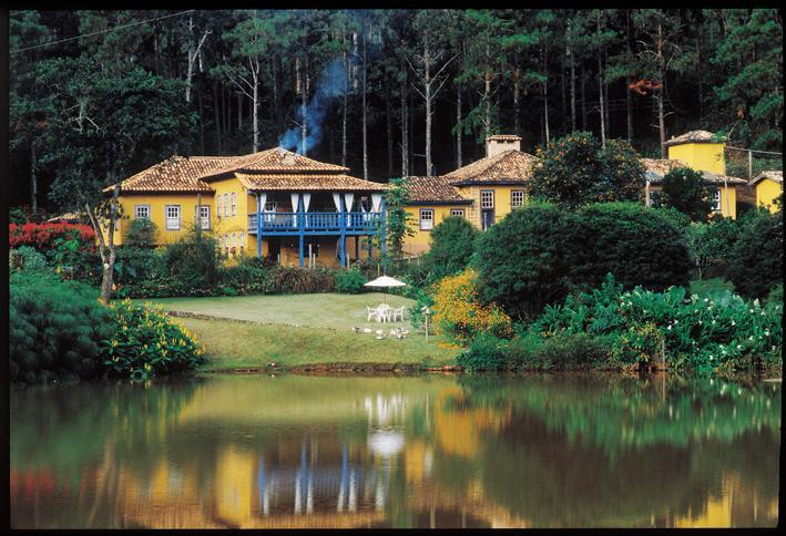 Hotel Fazenda Santa Marina Сантана-дус-Монтіс Екстер'єр фото